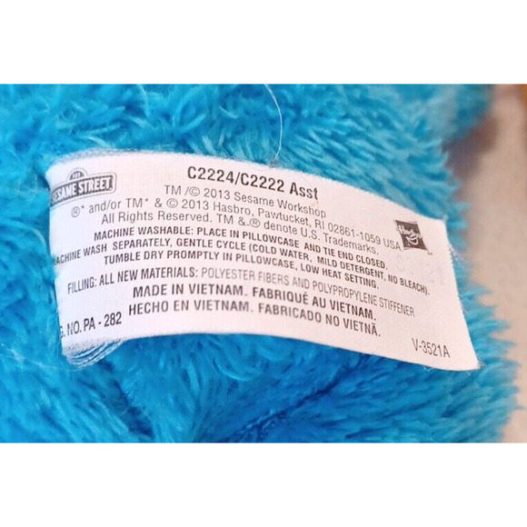 Lot of (3) Sesame Street Characters Big Bird, Zoe, & Cookie Monster Plush - Picture 13 of 16